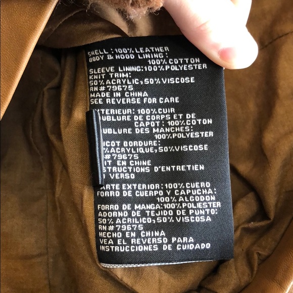 Leather Michael Kors Jacket - Picture 7 of 8